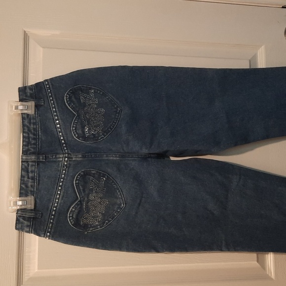 NWT Bratz Dolls Kill Rhinestone HIgh Rise Jeans Sz S. - Picture 5 of 8